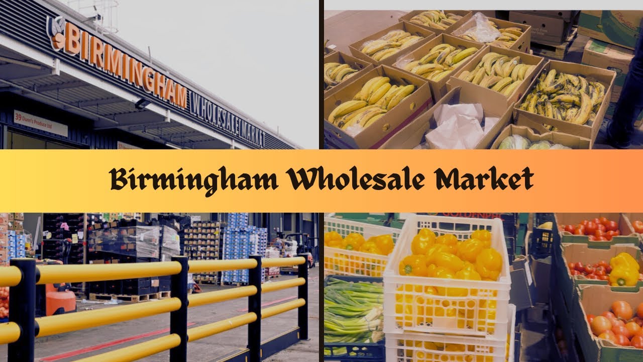 I Spent £60 at Birmingham Wholesale Market Uk 🇬🇧