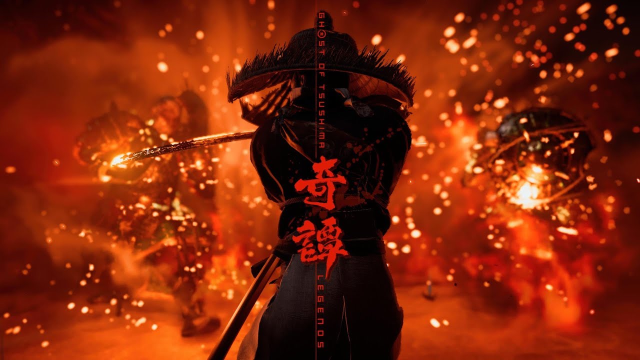 Ghost Of Tsushima Legends: Perfect Plat 7 casual fun run with friends in Aoi Village