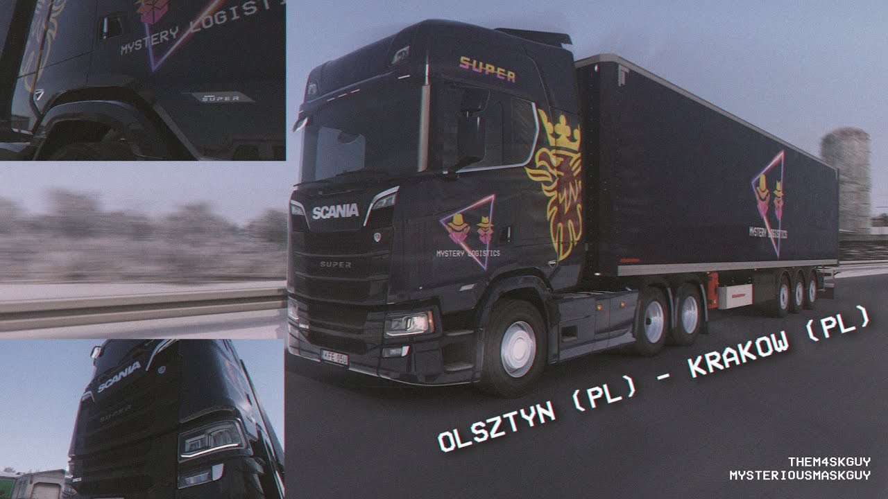 Scania 560S | Olsztyn to Krakow | Euro Truck Simulator 2