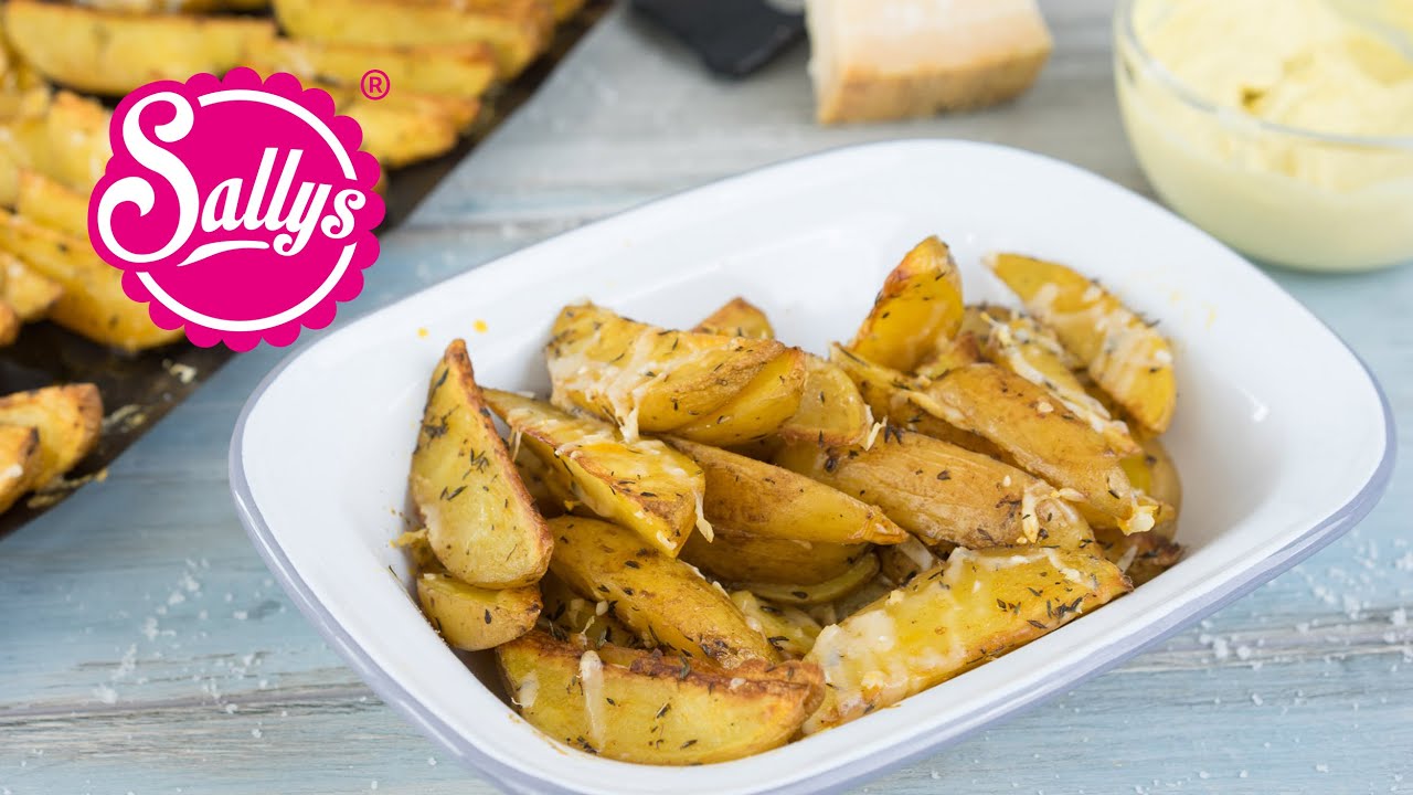Parmesan-Kartoffeln aus dem Ofen / Was koche ich heute? / Sallys Welt