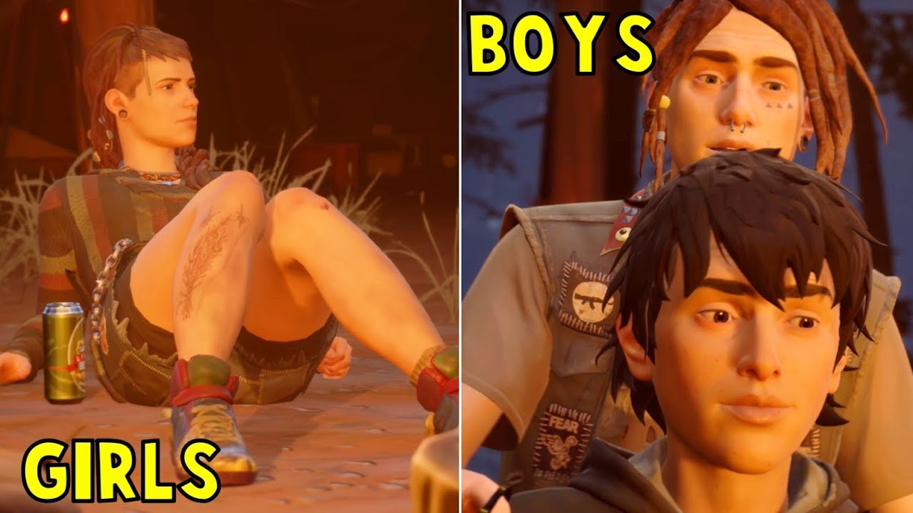 Sean Admits Being Interested in BOYS VS in GIRLS -ALL CHOICES- Life is Strange 2 Episode 3