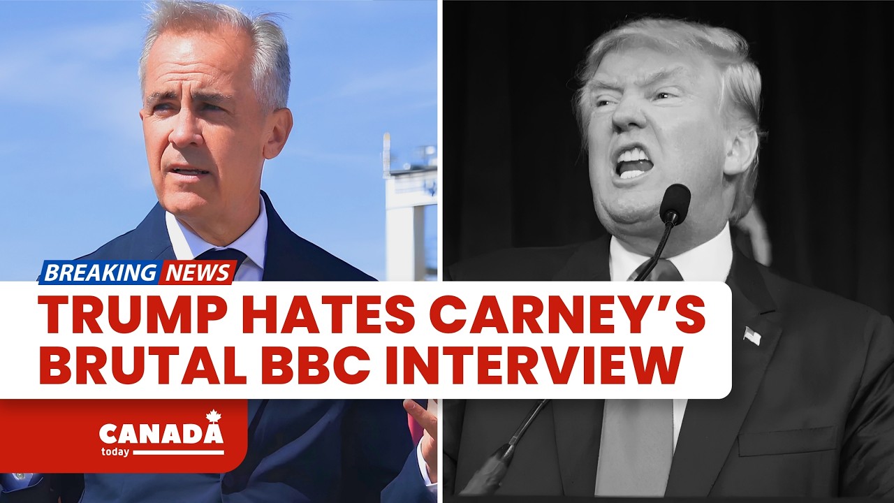 Интервью BBC, в котором Карни РАЗНЁС Трампа за ЕГО ЛОЖЬ