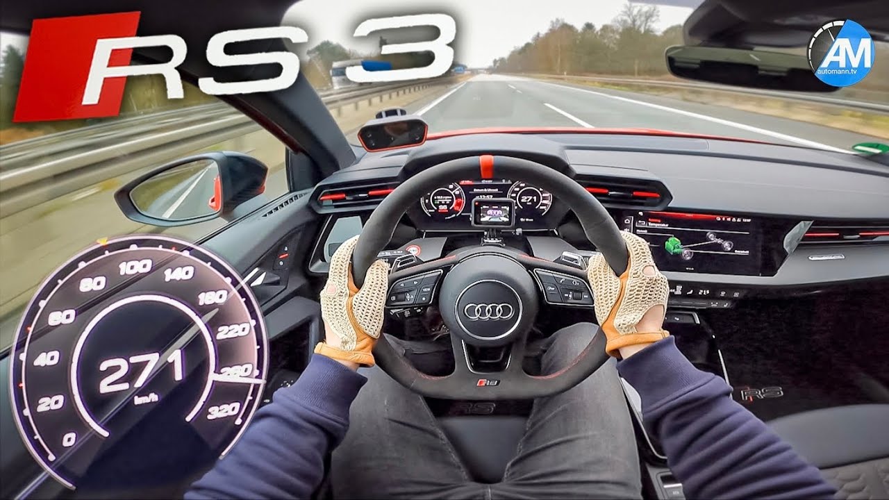 2022 Audi RS3 | 0-270 km/h acceleration🏁 | by Automann in 4K