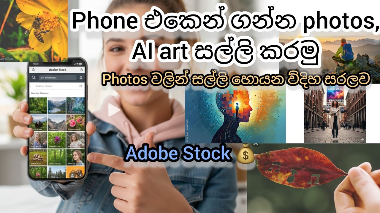  ඔයාගෙ Photos සල්ලි කරන Online Income එක 🔥 | ලක්ශ ගණන් හොයන Photo Market එක 💵💰 #EarnMoneyOnline