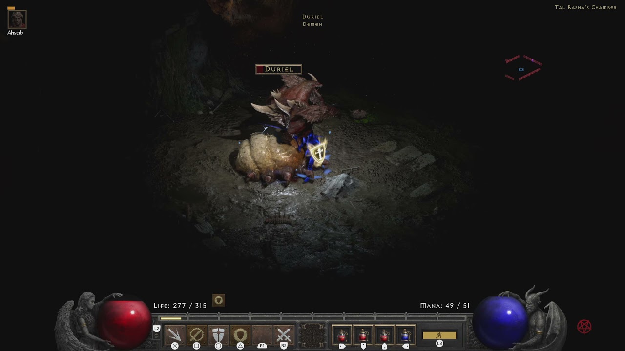 Diablo II: Resurrected Duriel Normal Paladin