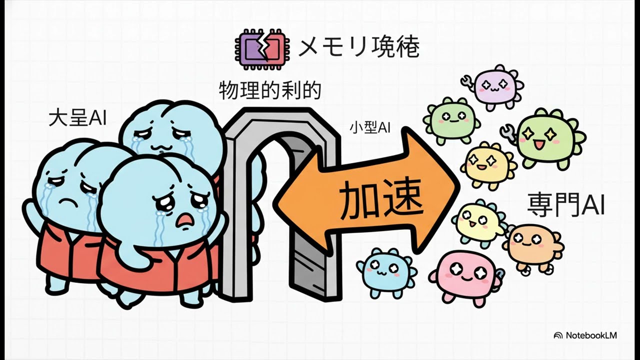 AIの大進化：単一の脳から専門家チームへ