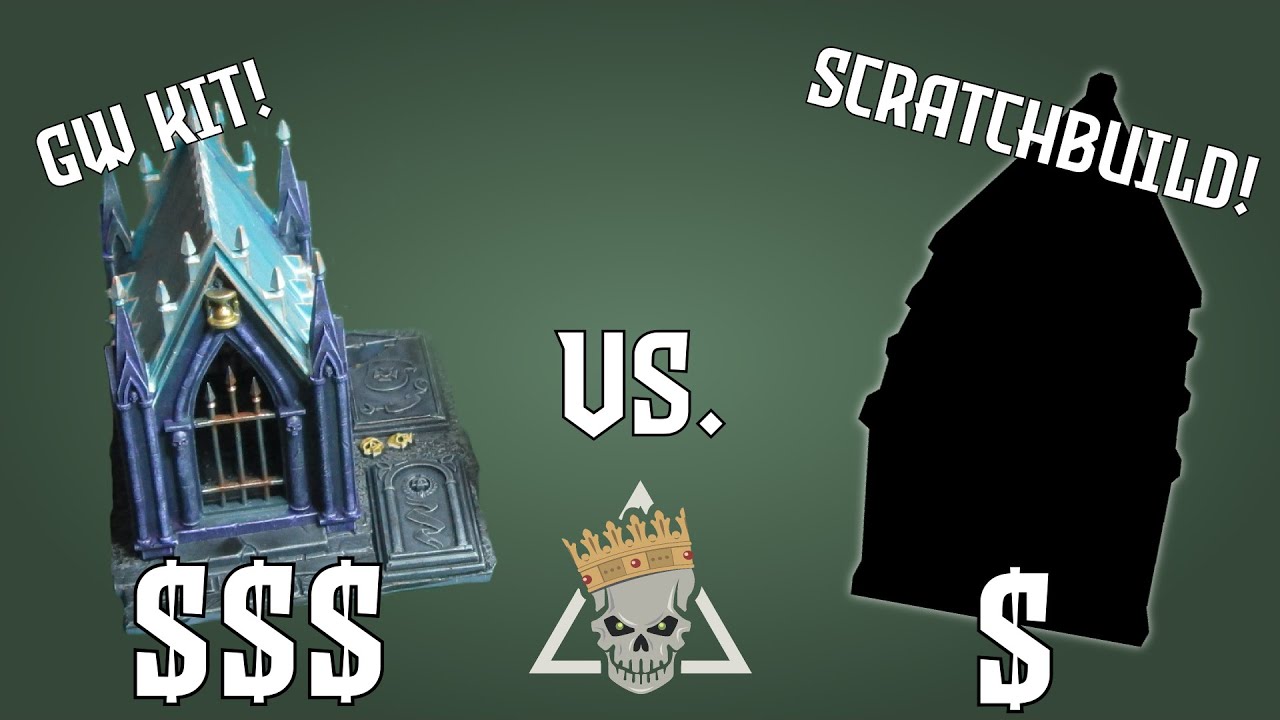 Is Expensive Terrain Worth It? Mausoleum Scratchbuild and Comparison