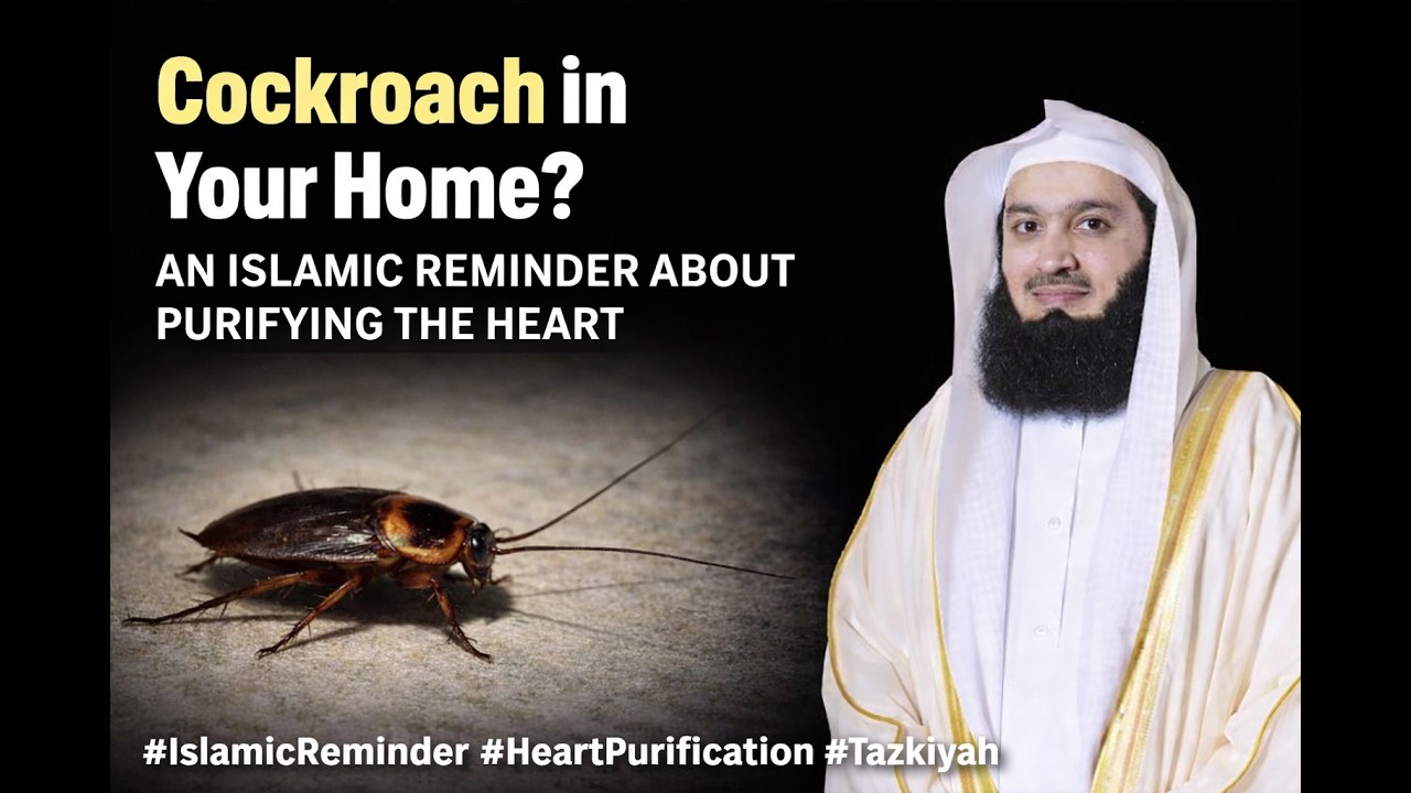 Cockroach in Your Home? An Islamic Reminder to Purify Your Heart