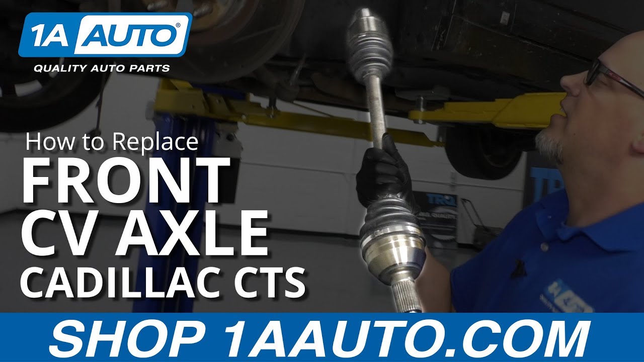 How to Replace Front CV Axle 08-14 Cadillac CTS
