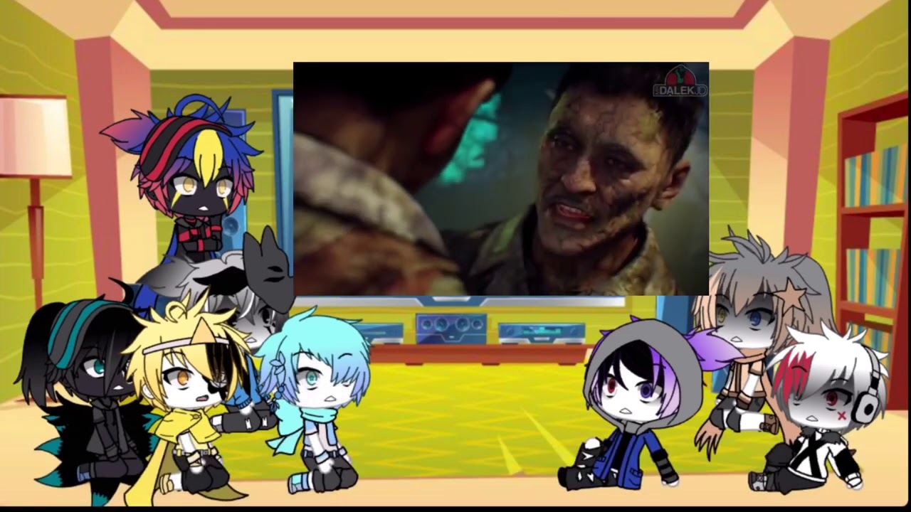 Sans Aus reacts to BO Zombies pt.6 (zetsubou no shima)