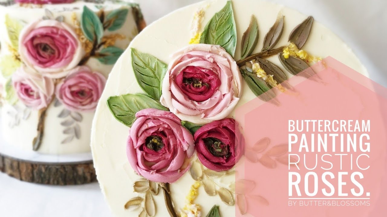 Buttercream painting Butter&Blossoms