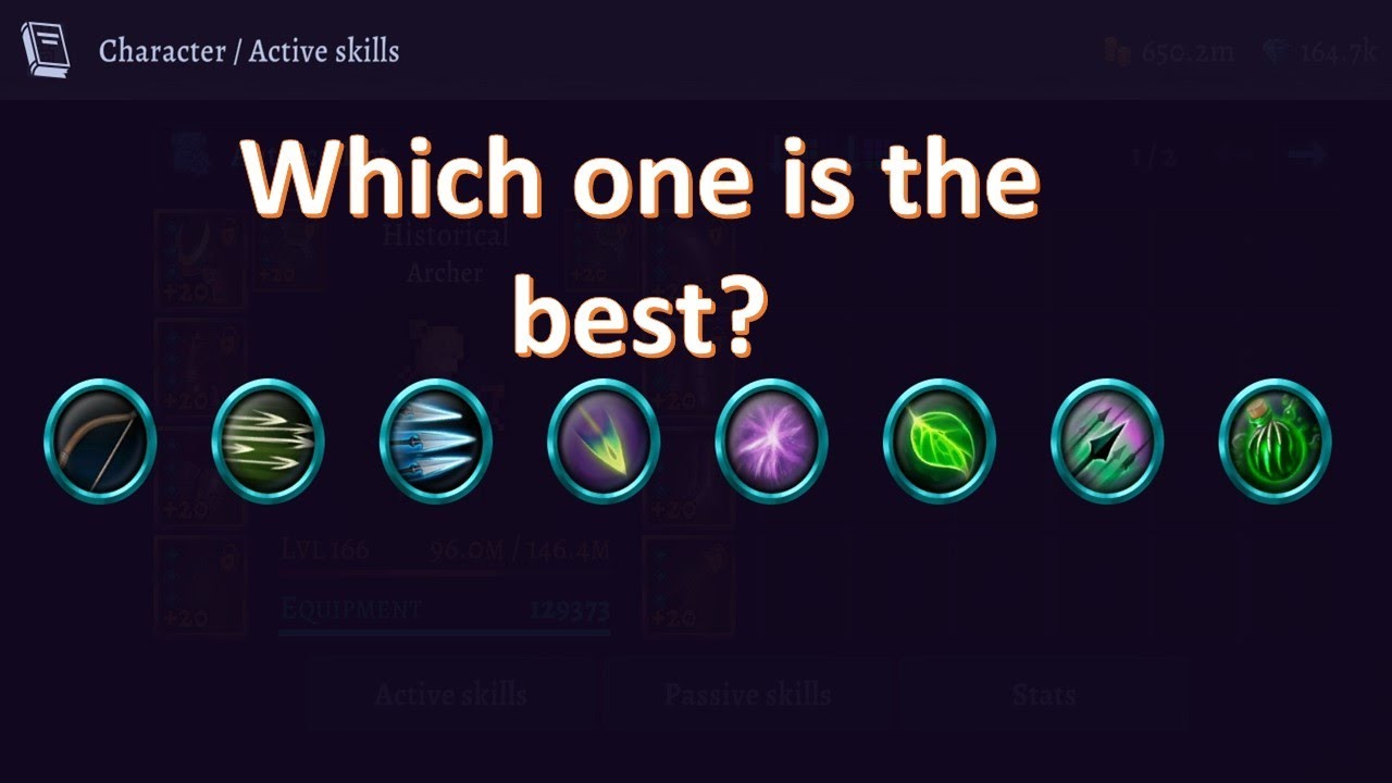 Darkrise: Which skill is the best? (archer edition)