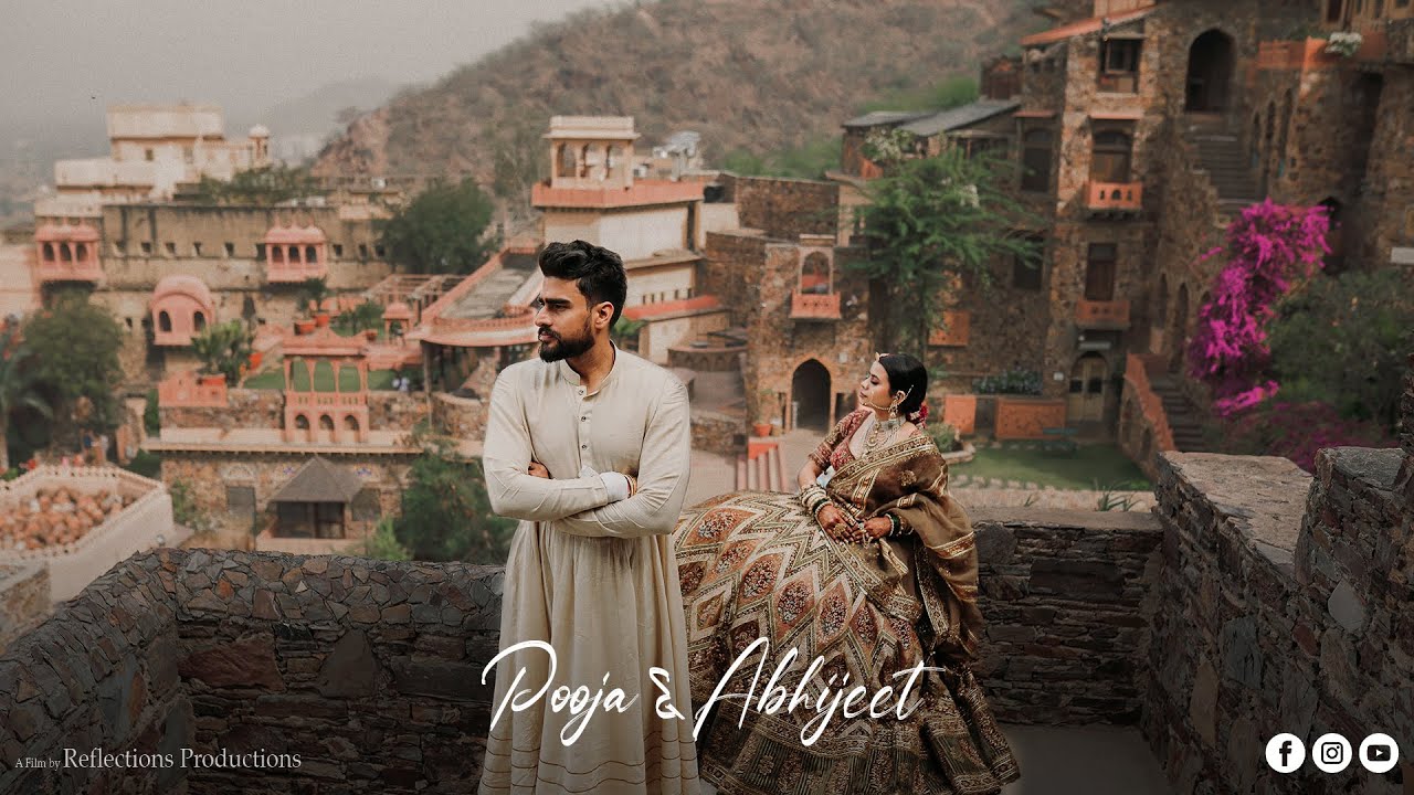 Pooja & Abhjeet | Neemrana Fort Destination wedding | Wedding Teaser | WeddingsbyReflections 2021