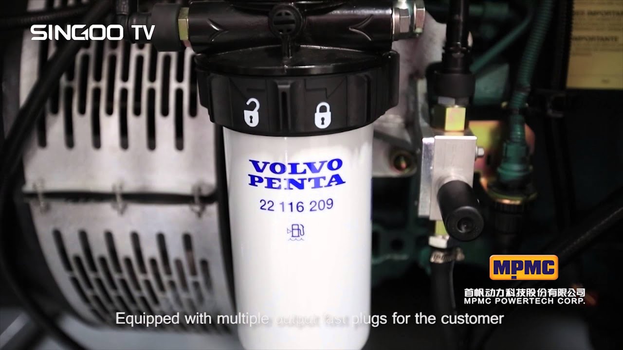 MPMC Volvo Soundproof Generator Sets | MPMC Powertech Corp.