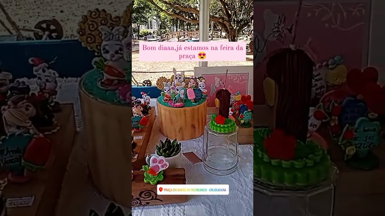 Dia de feira  com muitas variedades 😍😍 #amobiscuit #biscuit #moldedesilicone #flores #gatos #chima