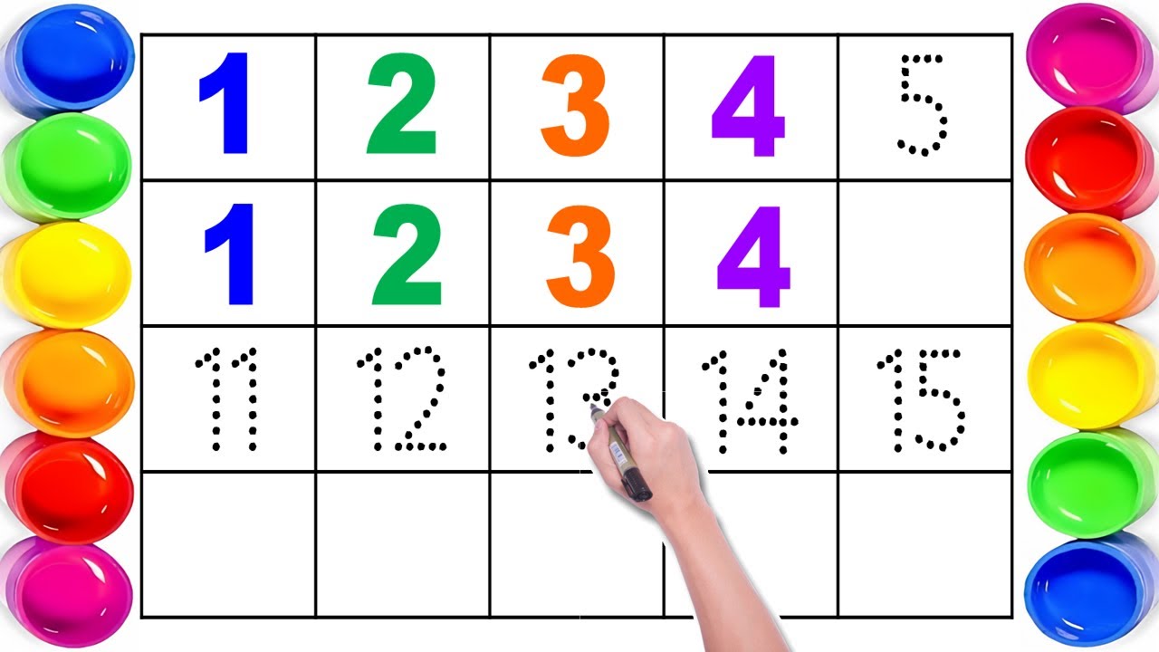 Number Song | गिनती 1 से 100 तक | गिनती गिनती | One to Hundred Numbers | 123 गिनती | Easy Learn abcd