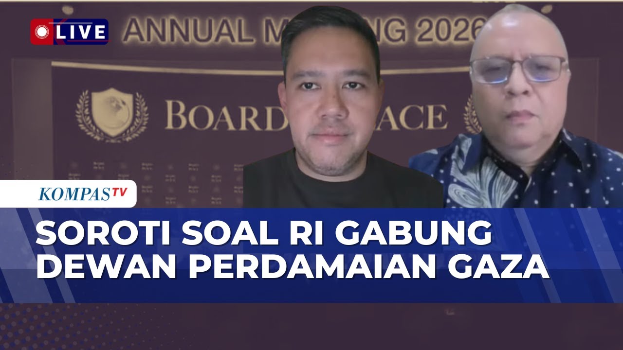 [FULL] Komisi I DPR F-Golkar dan Pakar HI soal Indonesia Gabung Dewan Perdamaian Gaza Bentukan Trump