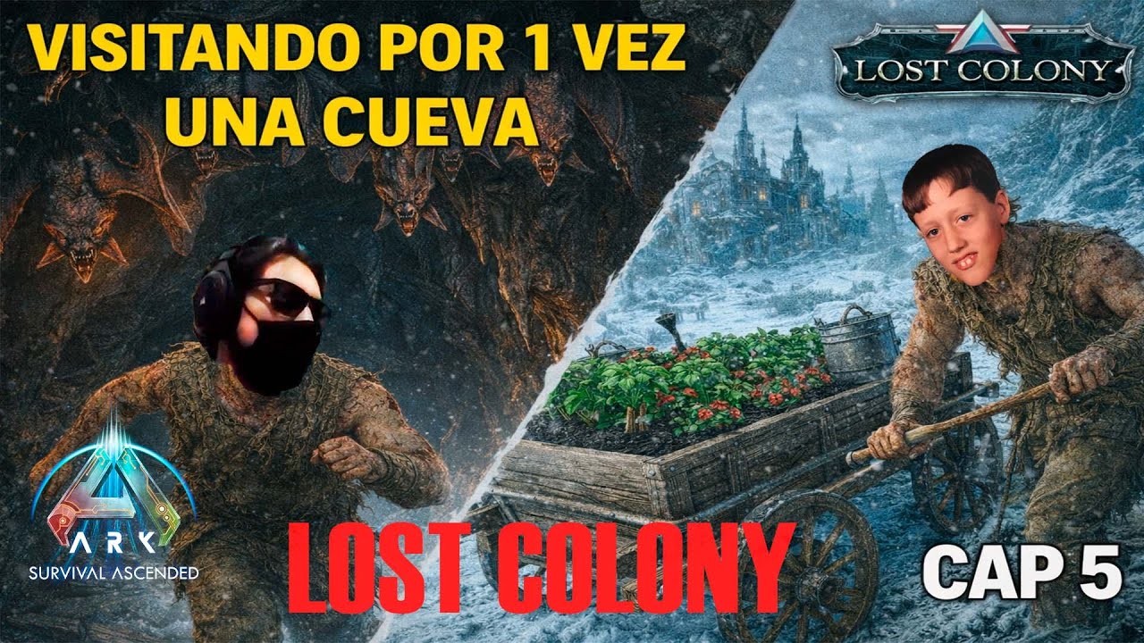 SEREMOS CAPACES DE TAMEARNOS UN DESMODUS?? (CARLITOS NO) |LOST COLONY MODO HISTORIA ARK ASA CAP 5|