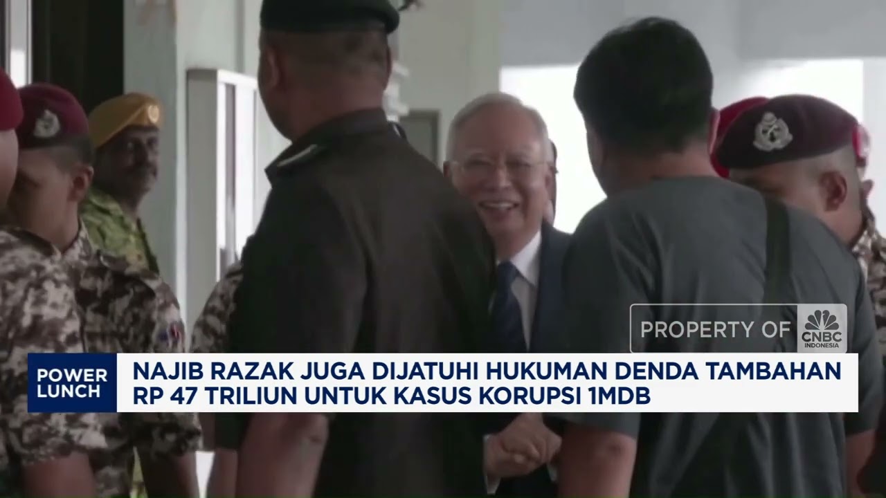 Mantan Perdana Menteri Malaysia, Najib Razak Dihukum 165 Tahun Penjara