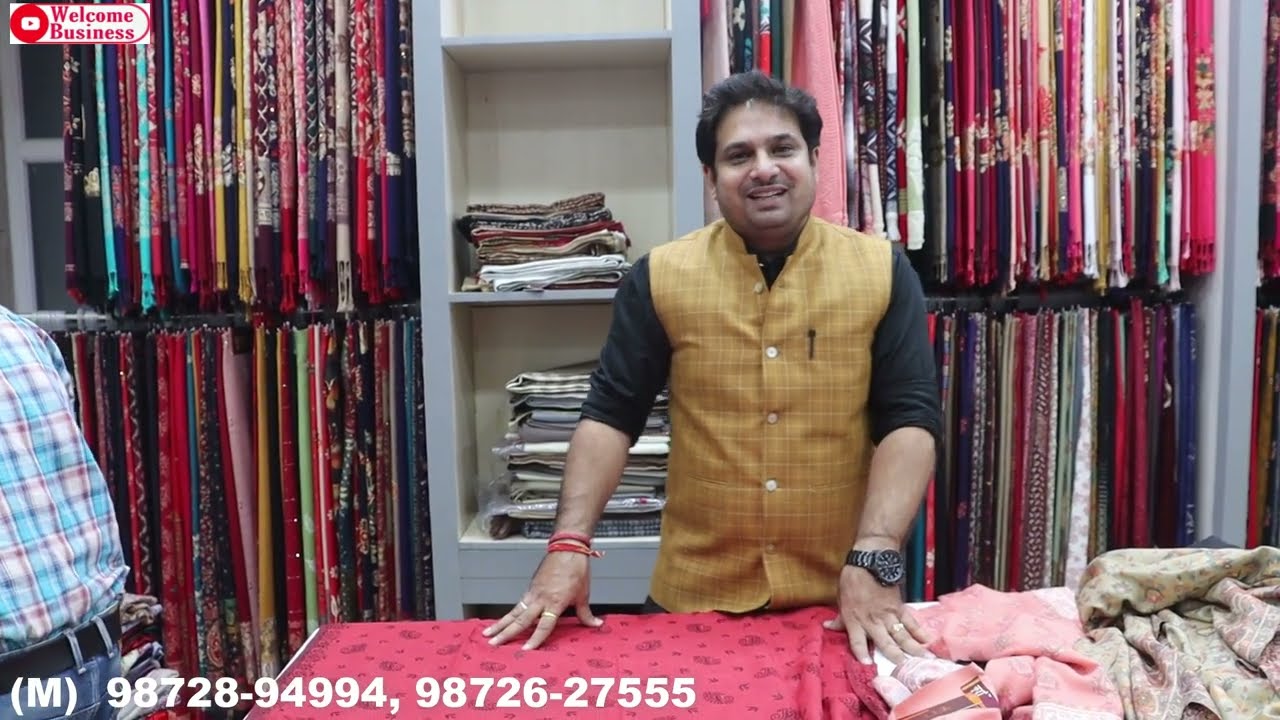 Pashmina Shawls & Suit at factory price | PL Industry Ludhiana | Woolen shawls wholesale