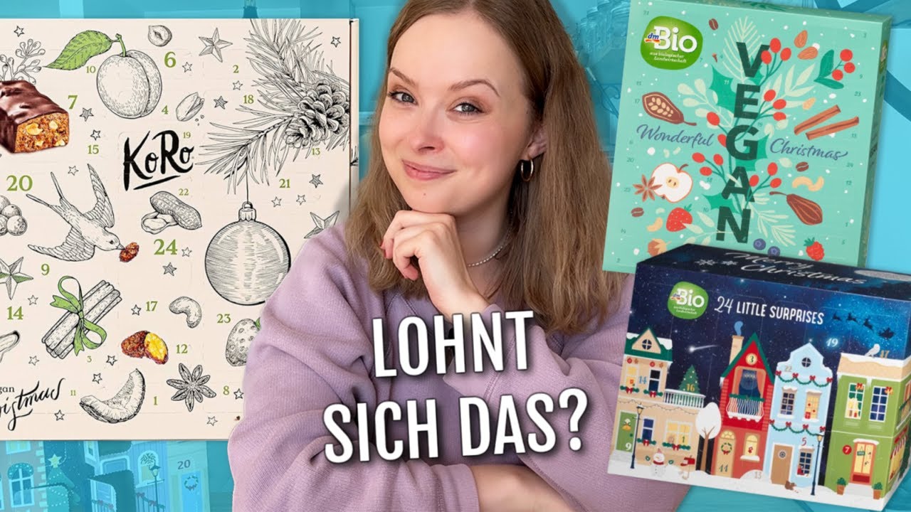 Die VEGANEN Adventskalender von KoRo & dm Bio im Test!