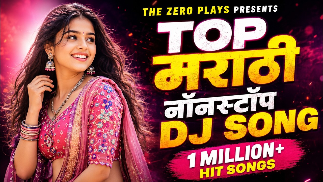 Top Marathi DJ Songs | Trending Nonstop DJ Remix | नॉनस्टॉप डीजे गाणी मराठी | The Zero Plays