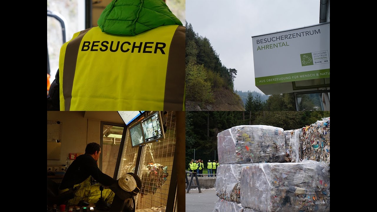 Besichtigung Recyclingzentrum Ahrental