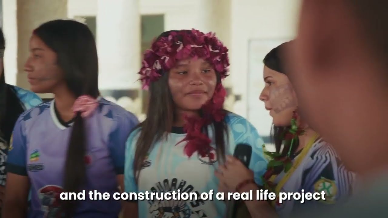 Первая команда FIRST LEGO League из числа коренных народов в Бразилии (FIRST Brazil)