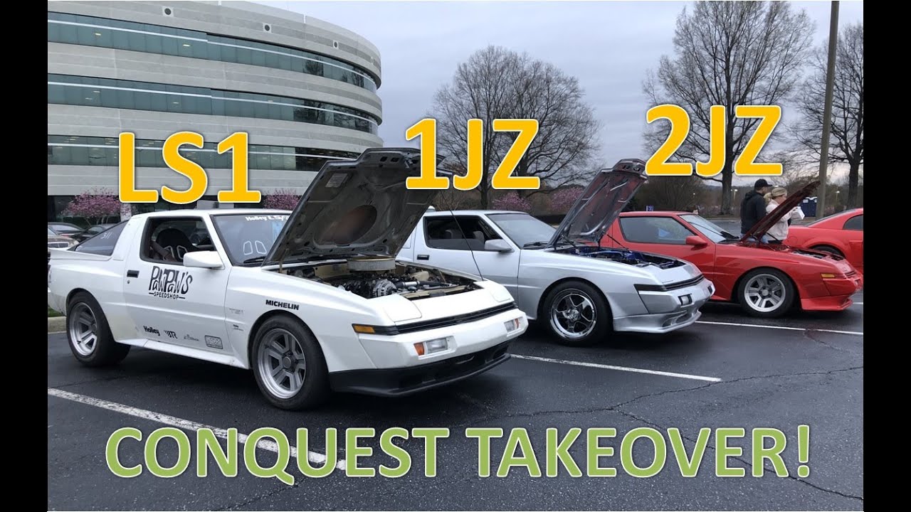 CHRYSLER CONQUEST TAKEOVER at Cars&Coffee Greenville SC