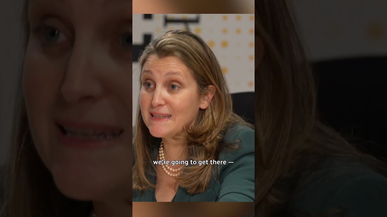 Counter tariffs the best way to fight Trump, says Freeland