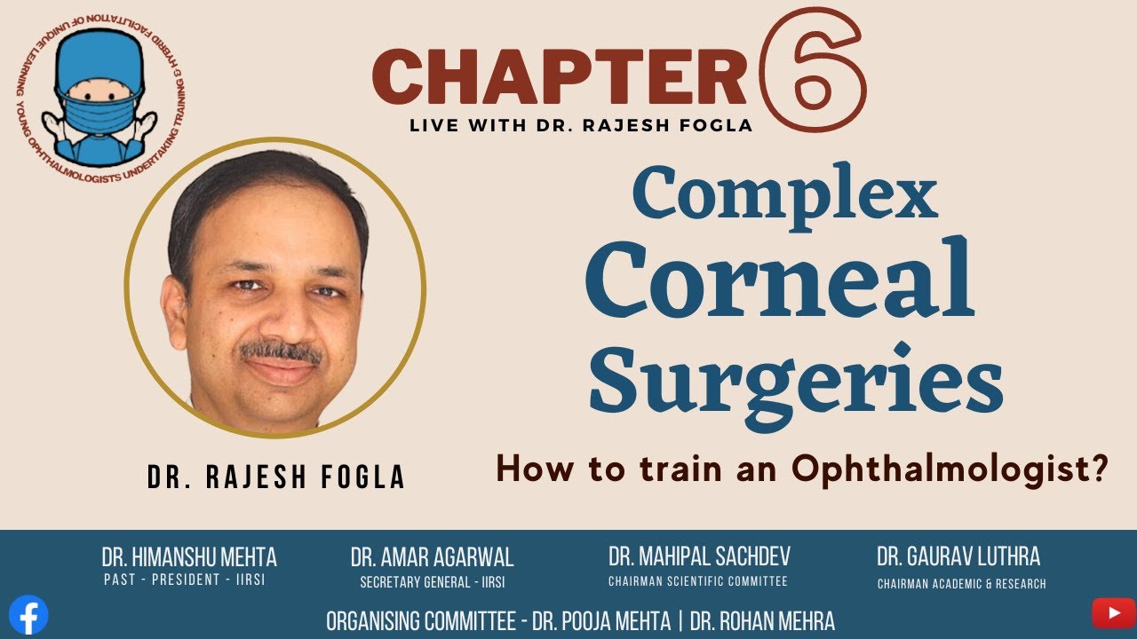 Complex Corneal Eye Surgeries - The Art of Perfection with Dr. Rajesh Fogla