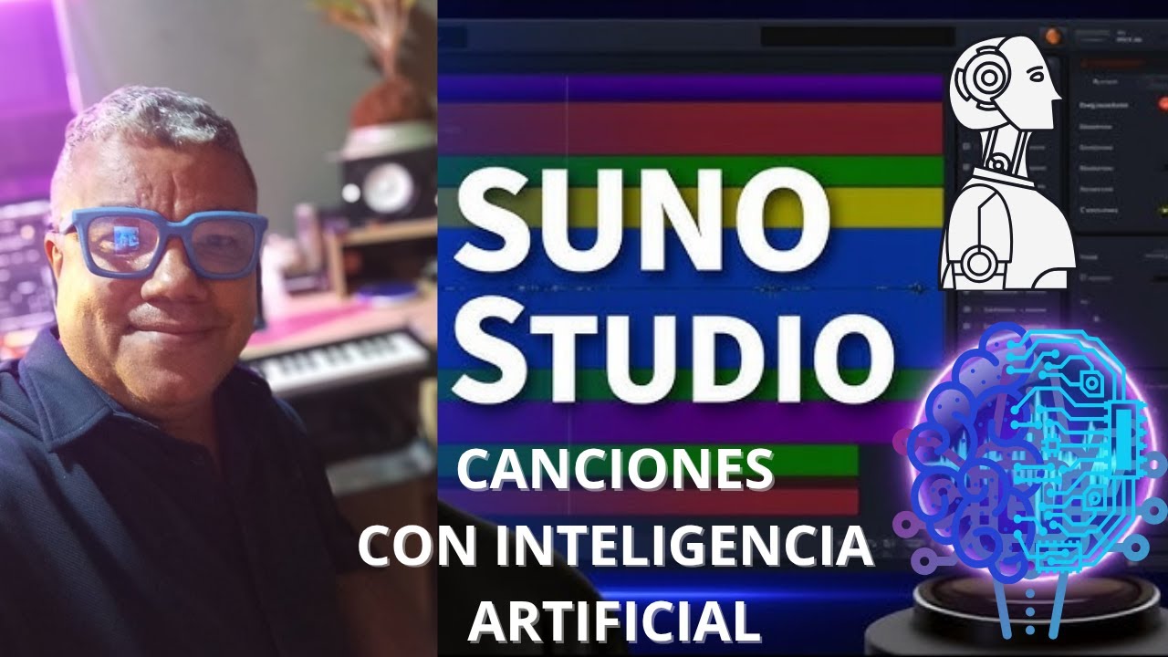 Suno Estudio en Español V5 CURSO DE CREACION DE CANCIONES CON INTELIGENCIA ARTIFICIAL