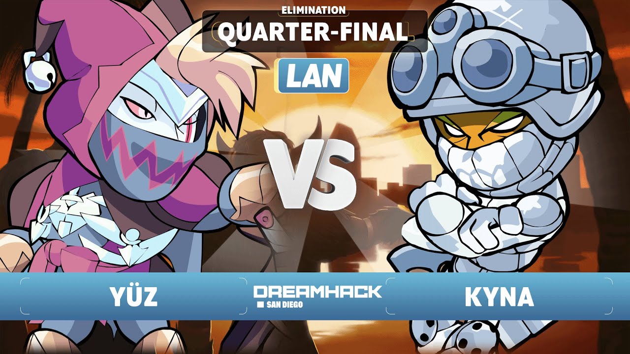 Yüz vs Kyna - Elimination Quarter-Final - Dreamhack San Diego 2023 - LAN 1v1