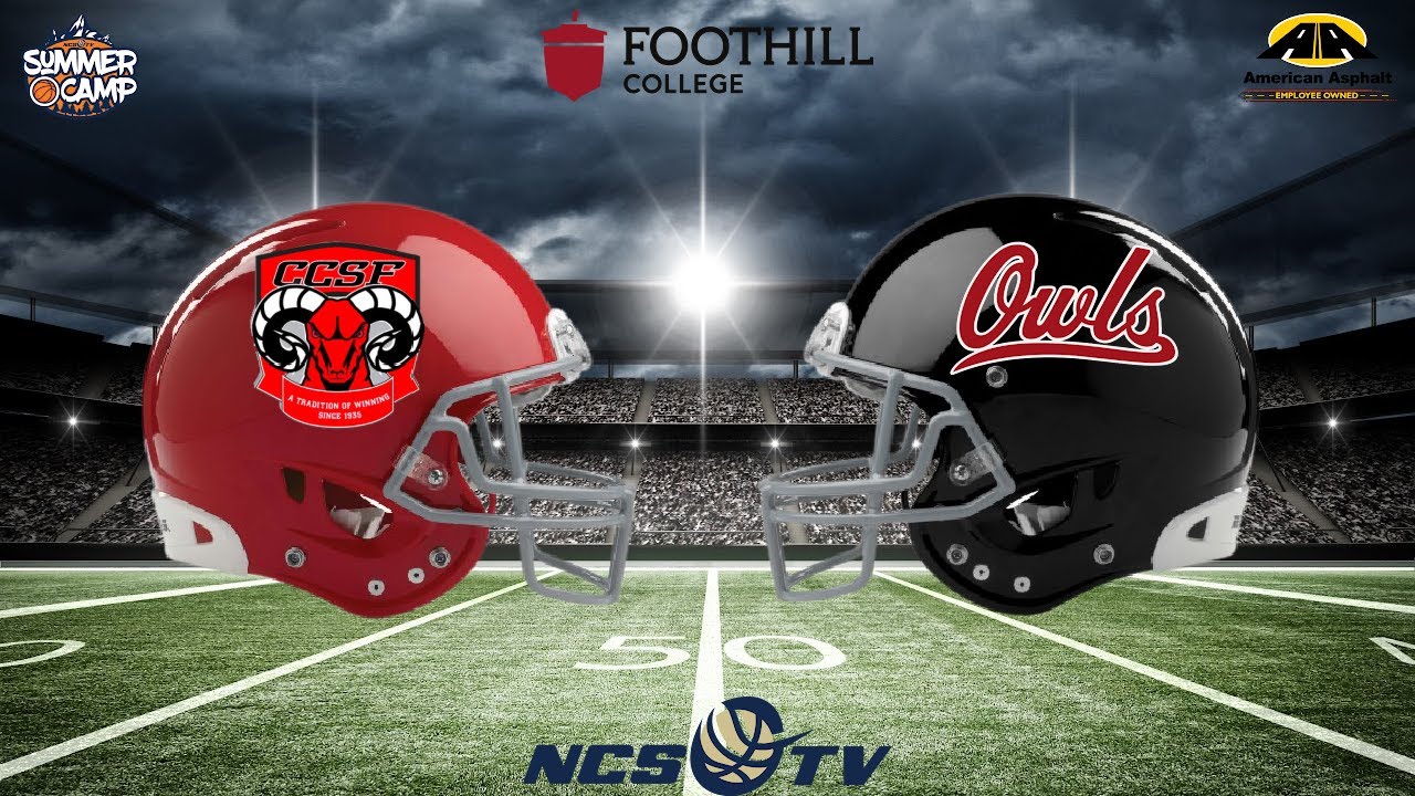 City College of San Francisco vs Foothill College Football LIVE 11/9/24