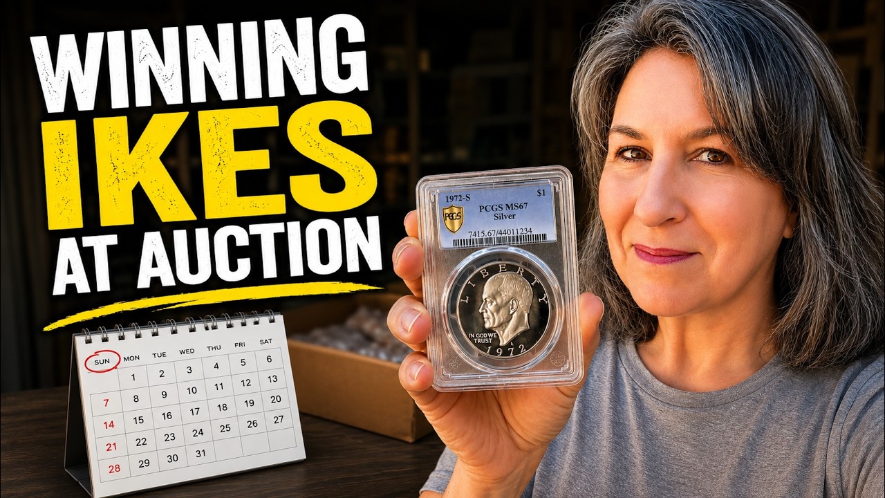 I Won These Eisenhower Dollars at Auction... Were They Worth It?