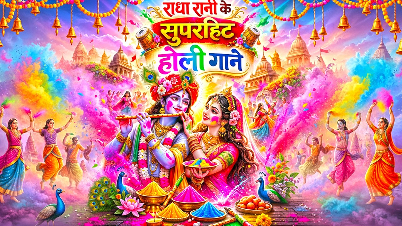 Radha Krishna Holi Bhajan | राधा रानी के सुपरहिट होली गाने | Nonstop Holi Bhajan 2026