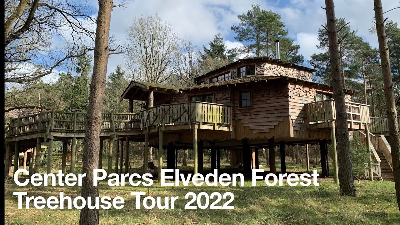 Elveden Forest Center Parcs Treehouse Tour 2022