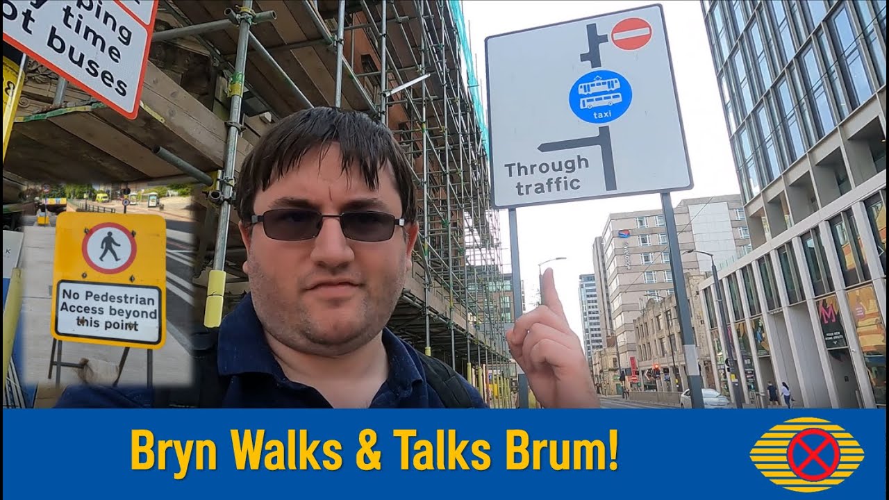 Bryn Walks Brum (Edgbaston Village Tram Day)