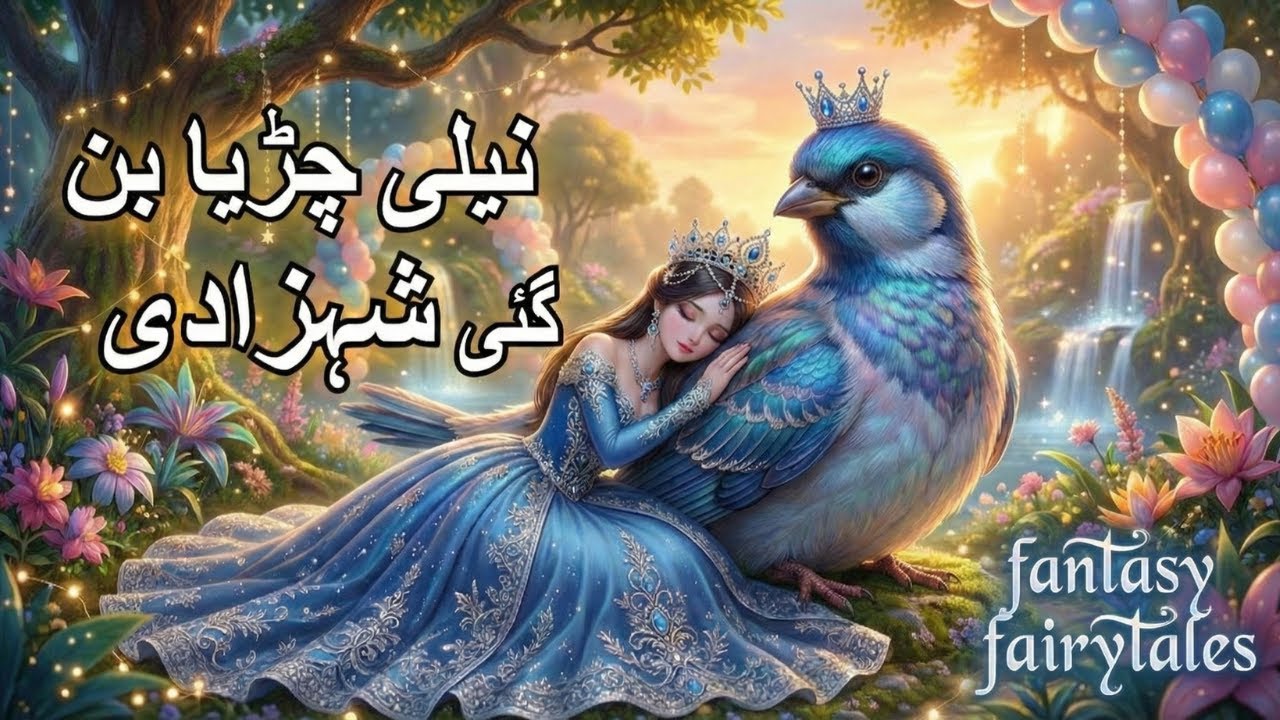 The Princess Turned Into A Blue Bird - Neeli Chidiya Ban Gayi Shahzadi | New Magical Story 2026