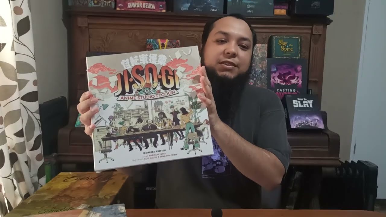 JISOGI: Anime Studio Tycoon. UNBOXING en español. || ¿Que hay de bueno dentro de la caja?