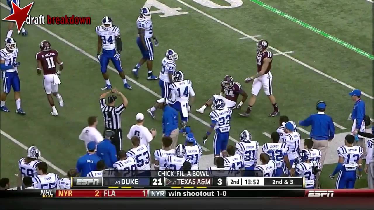 Johnny Manziel (Texas A&M QB) vs Duke, 2013 Chick-Fil-A Bowl