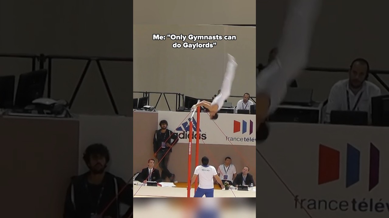 World&rsquo;s first Dorsal Giant Gaylord🤯 #gymnastics #calisthenics #streetworkout #flip #worldsfirst