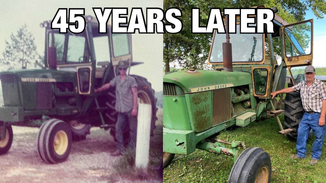 Farmer Finds His 1st Tractor