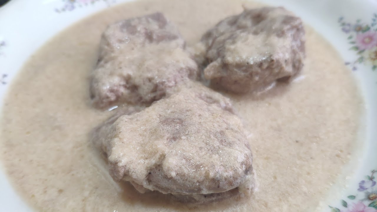 Solomillo de cerdo en salsa de puerros 🍂 Deliciosa receta!