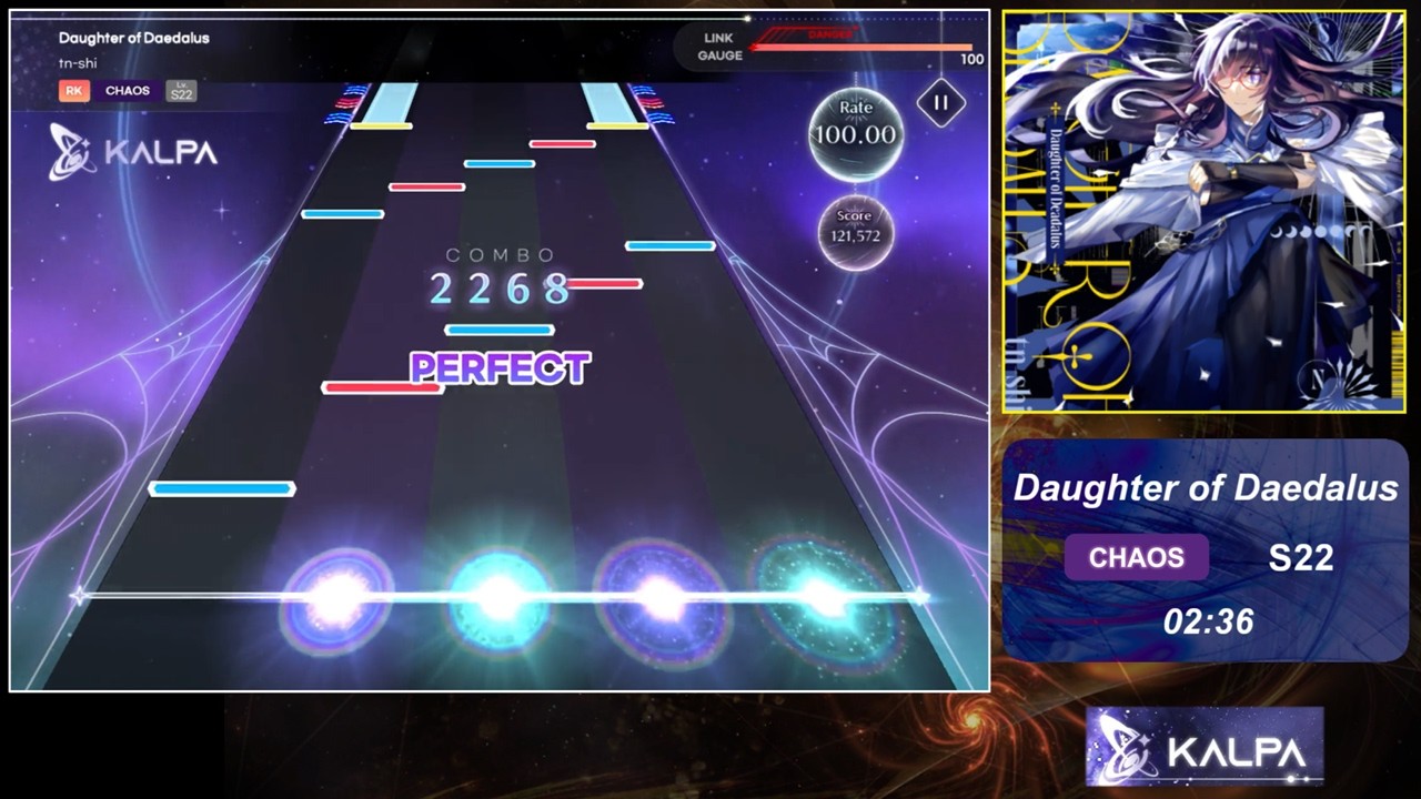 【KALPA Mobile】Daughter of Daedalus (CHAOS S22) 100%