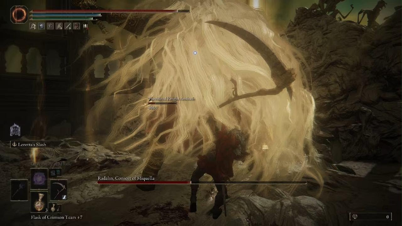 ELDEN RING David & Ansbach VS Promised Consort Radahn