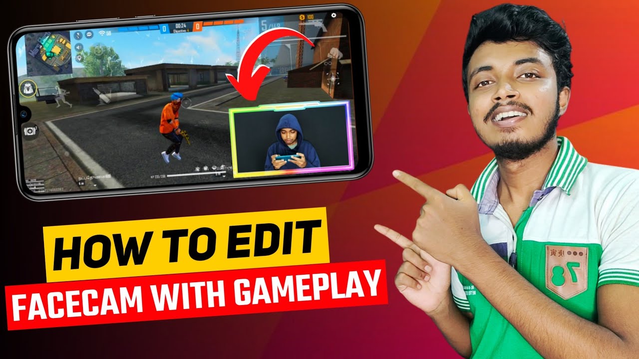 How To Edit Gameplay Video On Kinemaster With FaceCam | kinemaster Gaming Video Editing Tutorial