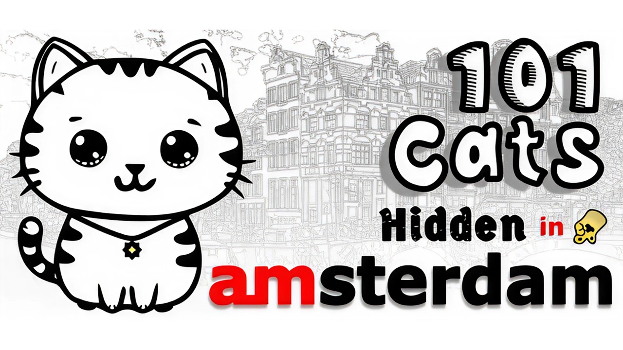 101 Cats Hidden in Amsterdam  [ Full Gameplay 100% - All Achievements ]