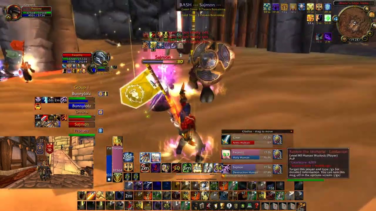 Prot Paladin SoloQ(Warmane/Blackrock)