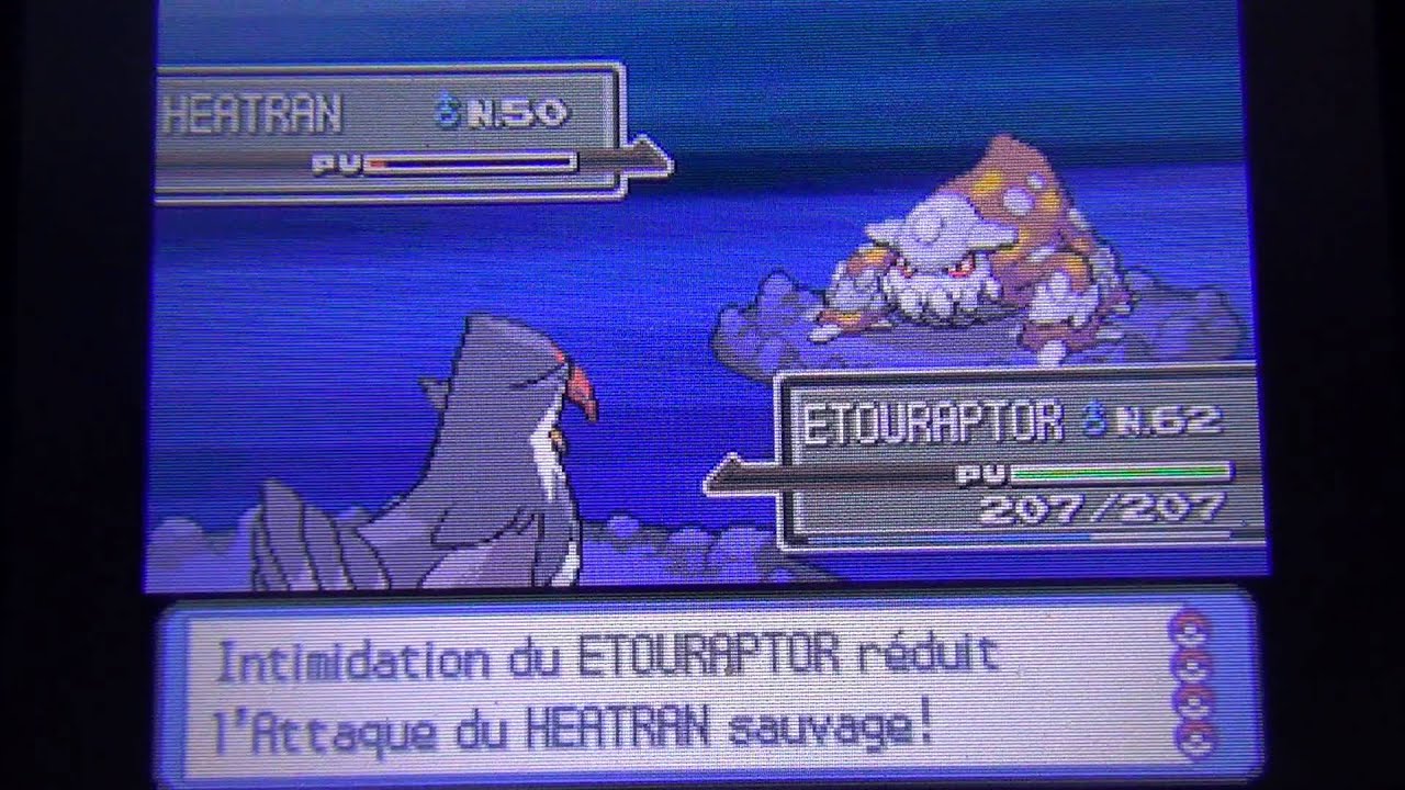 Pokémon platine #48 - Heatran!
